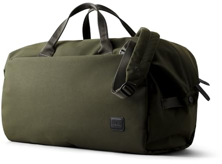 Bellroy Classic Duffel, 35L Weekender-Tasche - Olive | 35L lässige Weekender-Reisetasche mit einfacher Organisation für Reisen, egal ob nah oder fern