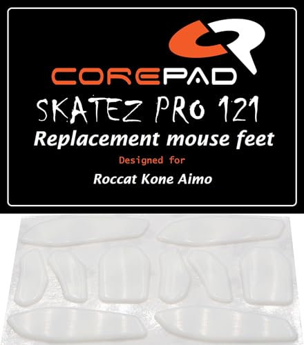 Corepad Skatez PRO 121 Ersatz Mausfüße kompatible für Roccat Kone AIMO