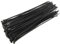 Kabelbinder 370mm x 4,8mm, schwarz 100er Pack, hohe Zugkraft, UV fest