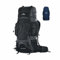 TRAWOC PEAKPRO 75 Liter Travel Backpack for Hiking Trekking Bag Camping Rucksack with Laptop Compartment/Rain Cover/Shoe Compartment BHK002, Black