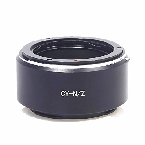CY-Niko Z - Anello adattatore per obiettivo Contax/Yashica,compatibile con per Nikon Z 7 e Z 6 senza specchio.Contax/Yashica to Niko Z Anello adattatore