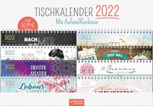 Display Tischkalender 2022. Mit 8 x 3 Ex.