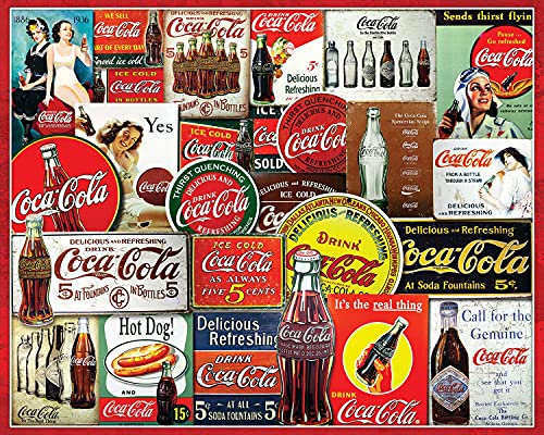 Springbok 1000 Teile Puzzle Coca-Cola Blechschilder