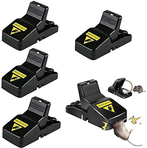 Coolon Mausefalle, Profi Mäusefalle,Wiederverwendbar Mouse Trap Profi Mausefallen in Haus und Garten(4er Set)