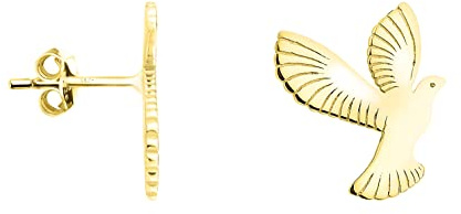 SOFIA MILANI - Damen Ohrringe 925 Silber - Tauben Vogel Ohrstecker