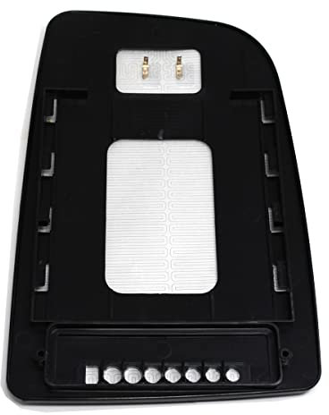 CRISTAL DE ESPEJO RETROVISOR IZQUIERDO SUPERIOR TÉRMICO SOPORTE CUADRADO