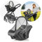 Reer Moustiquaire pour siège bébé 87011 Très Grand Noir
