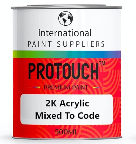 PROTOUCH FOR VW VOLKSWAGEN CANDY WHITE LB9A - 2K DIRECT GLOSS CAR PAINT SPRAY 500ML