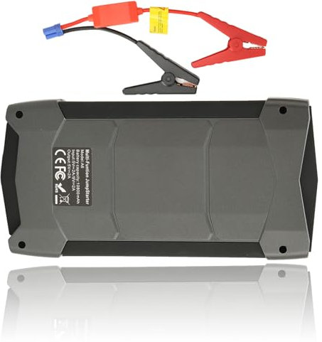 Dpofirs Auto Starthilfe 600A 10800mAh, 12V Tragbares Akkuladegerät USB C Powerbank Ladegerät mit LED Lichtmodi IP66 Wasserdichtes, Tragbares Powerbank Ladegerät für die Automobilindustrie