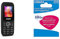 Energizer - Mobile E13-2G - Téléphone Portable Double Sim - Noir - Mini SIM - Débloqué - Torche & Lebara SIM - appels et SMS illimités France + 10Go - prête à l'emploi
