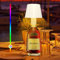 Diealles Shine Lampada per Bottiglia Senza Fili, Touch Da Tavolo Portatile Con Batteria, Dimmerabile LED Ricaricabile per Uso Interno/Esterno, Bar Ristoranti (Bianco)