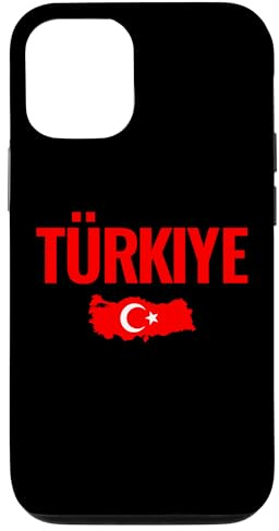 Türkiye Karte Türkei Türkische Flagge Türke Hülle für iPhone 12/12 Pro
