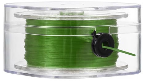 PATIKIL Elastic String for Bracelets, 0.8mm x 98-Yard Stretchy Bracelet String Stretch Bead Cord for Seed Beads, Jewelry and Bracelets Making, Grass Green
