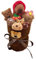Baoblaze Muñeco de Peluche con Forma de Ramo de Flores Artificiales, Adorno de muñeco de Peluche, Regalo para graduación, Novia, Familia, con Fresa