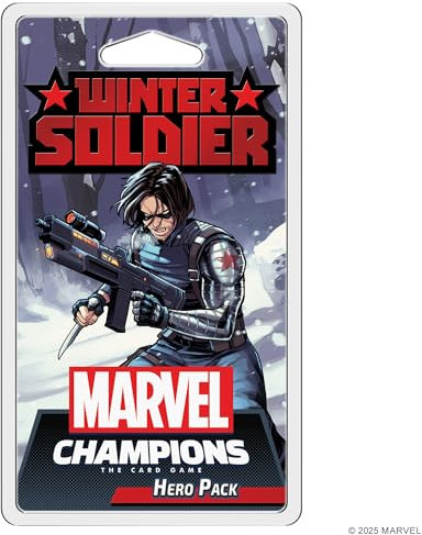 Asmodee Marvel Champions The Card Game - Winter Soldier Hero Pack | Kartenspiel | ab 14 Jahren | 1-4 Spieler | 45-90 Minuten Spieldauer