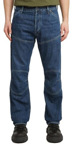 G-STAR Men's Elwood 3D Regular Jeans, Antique Sentry Blue D23699-d536-h569, 36 W/32 L