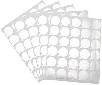 TOVINANNA 300pcs Eyelash Glue Stickers for Makeup Tape Adhesive Gasket Stickers for Women Eyelash Extension Gaskets Glu Dots for Eyeshadow Makeup Tool