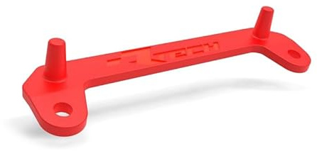 RACETECH Adapter Tabelle Nummernhalter Yamaha Replica rot