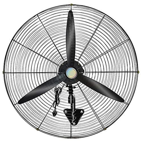 ZYFBD Silent Wall Mounted Fan For Industrial Commercial - 19.7in 25.6in 29.5in High Speed Outdoor Fan With Metal Blades, IP44 Waterproof Motor