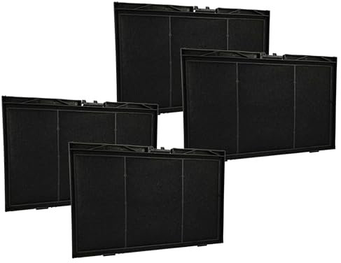 vhbw 4x Aktivkohlefilter kompatibel mit Neff D46BR12X6, D46BR12X5/01, D46BR12X0, D46BR12X0/02, D46BR12X0/04, D46BR12X5 Dunstabzugshaube