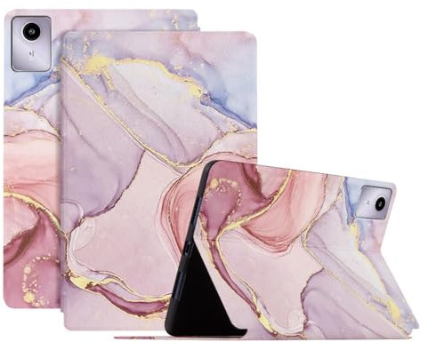 SLLMYYX Funda para Lenovo Tab M11 (2023) TB-330FU / Lenovo Xiaoxin Pad 2024 11 pulgadas TB-331FC, funda inteligente protectora de cuero SPU con soporte delgado folio con encendido y apagado