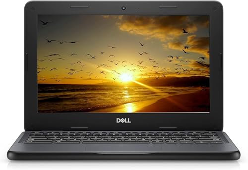 Dell Chromebook 11 3180 Laptop Computer, 11.6 Inch Notebook, Intel Celeron N3060, 4GB RAM, 32GB SSD, HDMI, QWERTY US Keyboard, Windows 10 Pro (Renewed)
