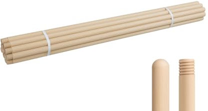 STILL STECKER Besenstab Wischmopp mit GWINM 22mm 150cm 25 Stück FSC