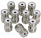 Ancable UHF PL-259 Hembra a UHF PL-259 Hembra Adaptador Coaxial Conector Acoplador Empalmador para Antena de Radio CB Ham 10Paquete