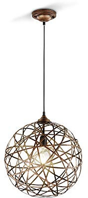 Trio Leuchten Pendelleuchte 305100162 Jacob, Metall Kupfer antik, exkl. 1 x E27