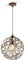 Trio Leuchten Pendelleuchte 305100162 Jacob, Metall Kupfer antik, exkl. 1 x E27