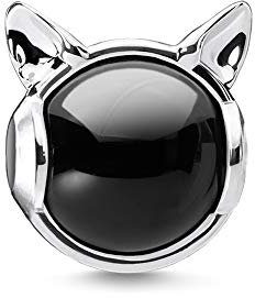 Thomas Sabo Damen-Bead Katzenohren silber 925 Sterlingsilber K0328-024-11