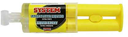 Arexons Epoxy-Klebstoff, Ultra-resistent, flüssig, transparent (Spritze 25 ml)