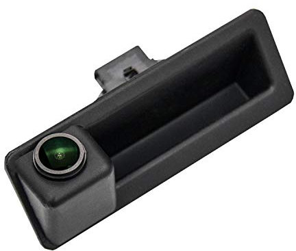 Verbesserte Rückfahrkamera, 1280 x 720p, integrierte Kamera, Kofferraumgriff, Rückfahrkamera für BMW E60, E61, E70, E71, E72, E82, E88, E84, E90, E91, E92, E93, X1, X5