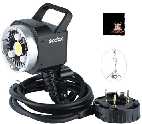 GODOX AD400Pro Witstro All-in-One Außenblitzleuchte Monolight 2.4G Wireless HSS 1 / 8000s TTL 400Ws für Sony Canon Nikon Fujifilm Olympus Panasonic (H400P)
