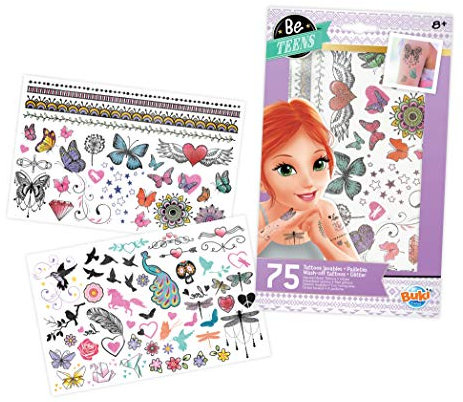 Buki - TA004 - 75 tatouages pailletés