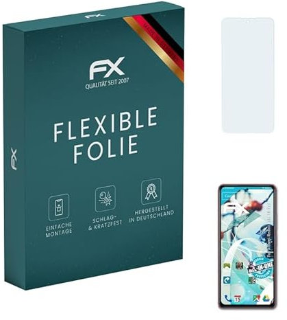 atFoliX Película Protectora compatible con Xiaomi Redmi Note 10 Pro Protector Película, ultra claro y flexible FX Lámina Protectora de Pantalla (3X)
