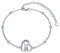 LONAGO Bracelet de Lapin Argent Sterling 925 Pour Toujours Dans Mon Coeur Mignon Lapin Bracelet Bijoux pour Femmes