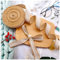 AMONENZ 12 m Natürliche Juteband, Spitze Spitze Geschenkband, Geschenkband Weihnachten, für DIY Bastelarbeiten, Geschenkverpackungen, Weihnachtsdekorationen