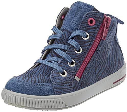 Superfit Moppy Lauflernschuh, BLAU/PINK 8010, 23 EU