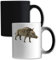 Forest Wild Boar Hog Farbwechsel-Becher Weiß One Size