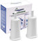 Tepimato 2 Pack Water Filter for Sage, TÜV SÜD Certified Coffee Machine Cartridge Replacement Filters for Sage Barista Express Pro Touch, Compatible with SES810, SES875, SES880, SES920, SES980, SES990