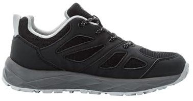 Jack Wolfskin Unisex Kinder Woodland 2 Texapore Low Walking-Schuh, Phantom, 36 EU