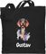 Baumwolltasche - Hunde - Dackel - Hundebesitzern Geschenk - Unisize - Schwarz - tasche geschenke für hundefans hundebesitzer dachshund jutetasche faltbare einkaufstasche hund hundemotiv dackelmotiv