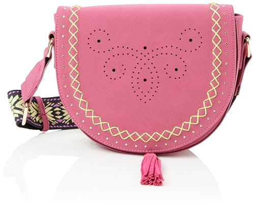 nascita Bandolera, Bolso de Hombro de para Mujer, Fucsia, Einheitsgröße