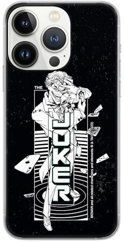 ERT GROUP mobile phone case for Iphone 13 PRO MAX original and officially Licensed DC pattern Joker 025 optimally adapted to the shape of the mobile phone, case made of TPU