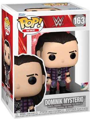 Funko Pop! WWE: Dominik Mysterio - Bad Bunny - Vinyl-Sammelfigur - Geschenkidee - Offizielle Handelswaren - Spielzeug Für Kinder und Erwachsene - Sports Fans - Modellfigur Für Sammler und Display