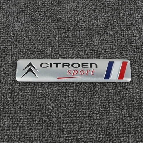 Auto Logo Emblem Aufkleber für Citroen C1 C2 C3 C4 C4L C5 C5X C6 DS3 DS4 DS LS DS6 Sega Elysee DS5, Stilvolle Logo Abzeichen Aufkleber Styling Dekorationsaufkleber Zubehör Car Sticker Auto Decals Logo