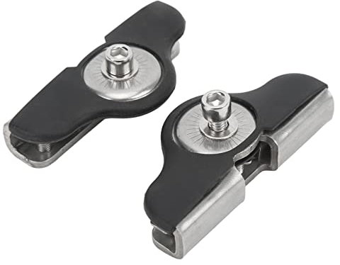 Supports de Montage de Barre Lumineuse, Supports de Support de Montage LED en Acier Inoxydable 2 Pièces, Travail Universel