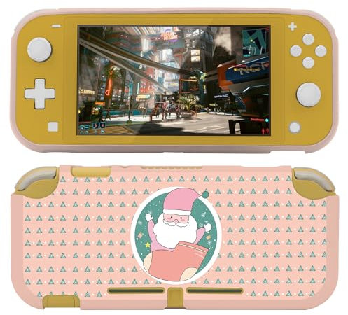 Pearl Angeli Custodia compatibile con Switch Lite, TPU Custodia protettiva in silicone antiscivolo, antiurto, ultra sottile, accessorio per console e controller