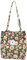 Damen Handtasche Kord Shopper Cord Tote Bag für Bücher Reisen Alltag Schule Arbeit Einkaufstasche für Mädchen BlumeNEU